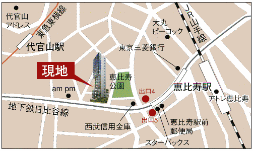現地案内図