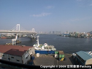 東京湾一望