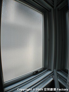 遮音性の高い2重窓