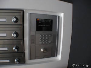オートロック操作盤