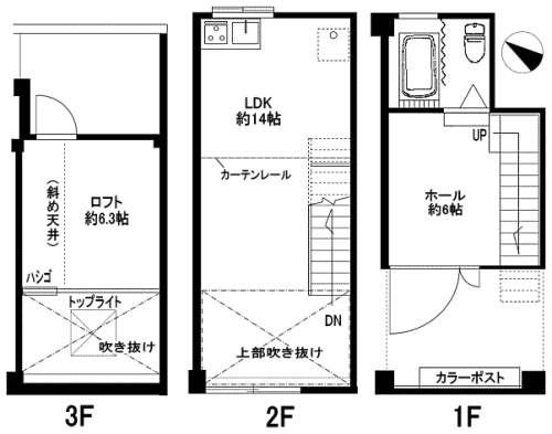 Bタイプ 間取り図