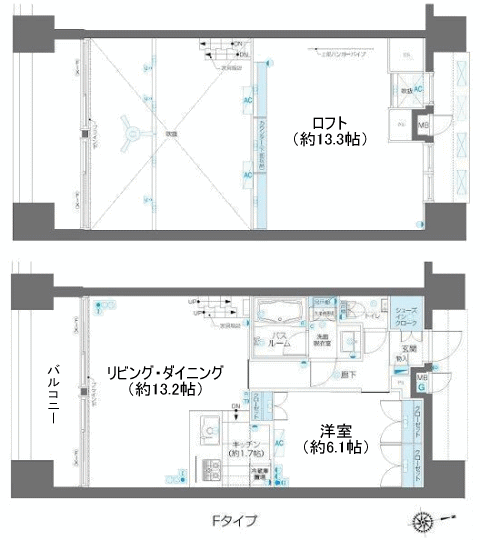 Fタイプ　間取り図