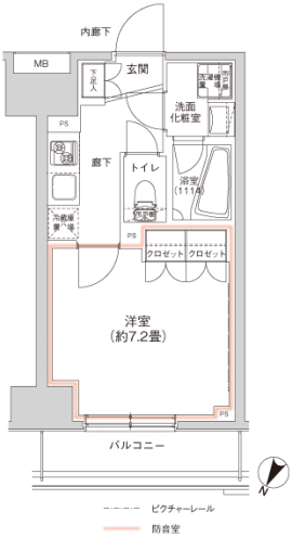 Bタイプ間取り図