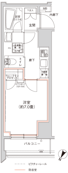 Aタイプ間取り図