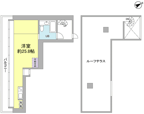 Hタイプ　間取り図