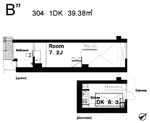 B’’タイプ　間取り図