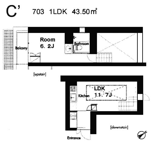 C’タイプ　間取り図