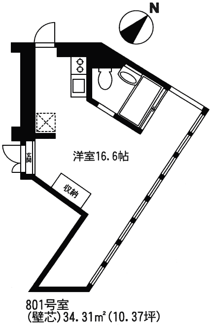 Dタイプ　間取り図