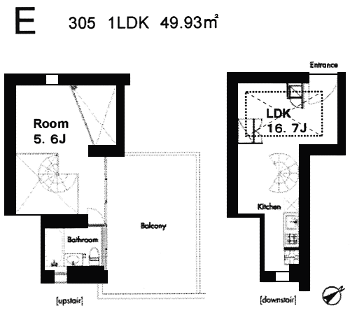 Eタイプ　間取り図