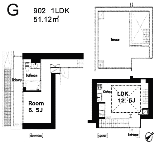 Gタイプ　間取り図