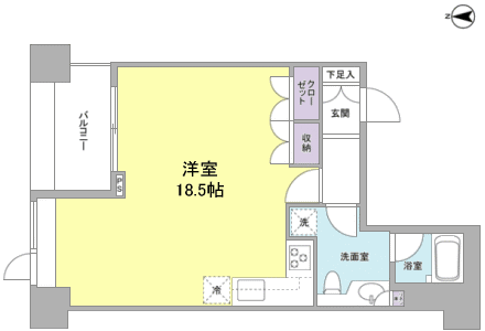 E2タイプ　間取り図