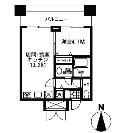 C3タイプ　間取り図