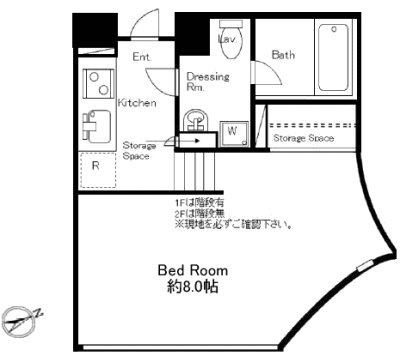 D1タイプ間取り図