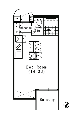 A3タイプ　間取り図