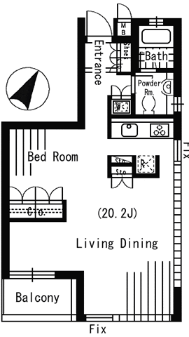 Fタイプ　間取り図