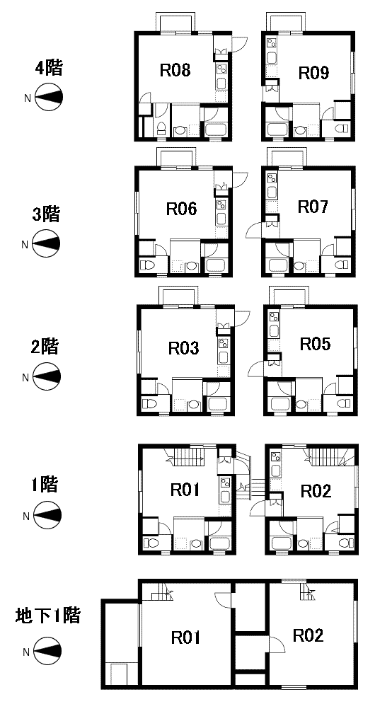 シモーヌ　配置図