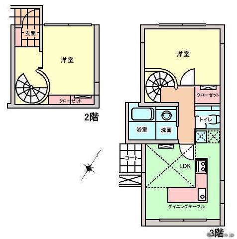 Dタイプ　間取り図