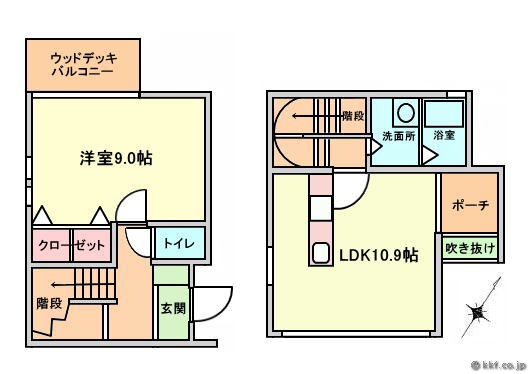 Aタイプ　間取り図