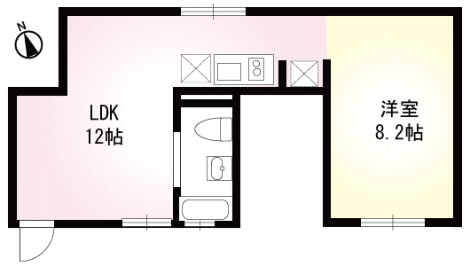 c号室間取り図