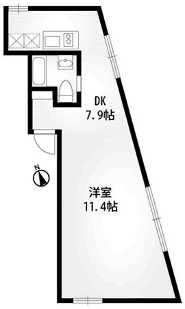 g号室間取り図