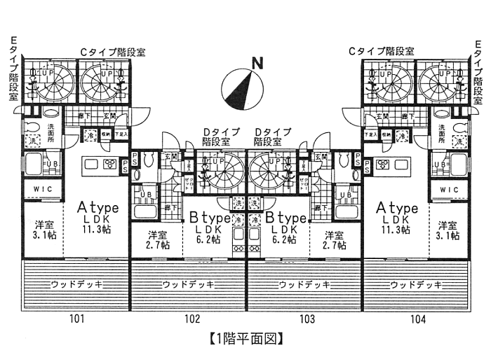 1階　平面図