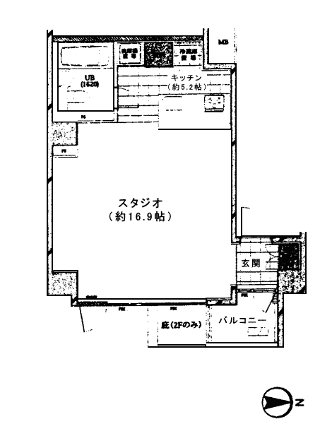 Bタイプ　間取り図