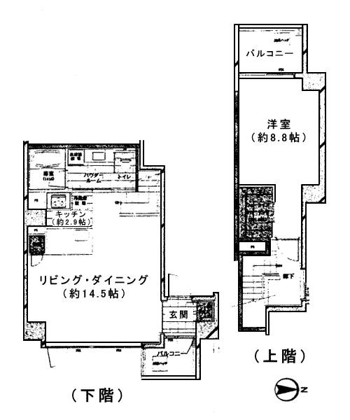 Dタイプ　間取り図