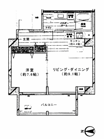 Aタイプ　間取り図