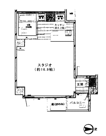 Bタイプ　間取り図