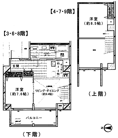 Cタイプ　間取り図