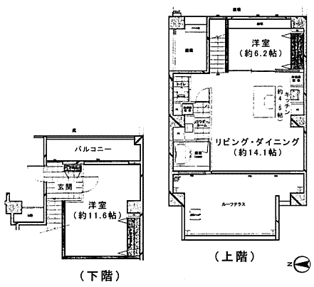 Gタイプ　間取り図