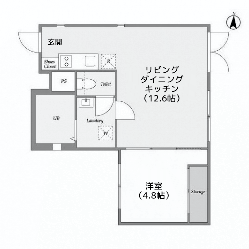 Eタイプ間取り図