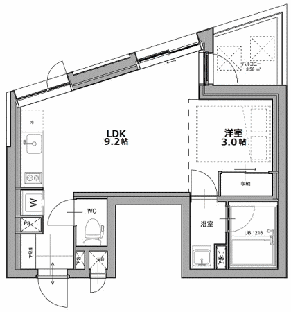 Aタイプ間取り図