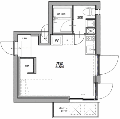 D-2タイプ間取り図