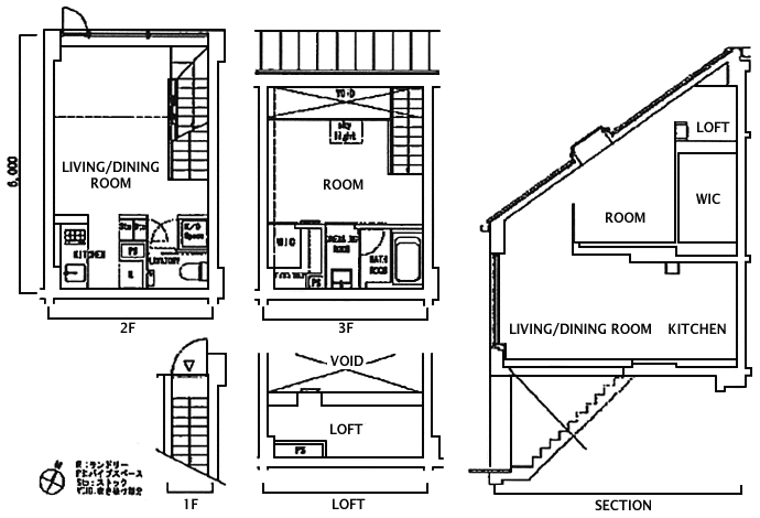 Dタイプ　間取り図