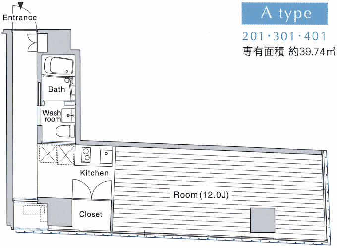 Aタイプ　間取り図