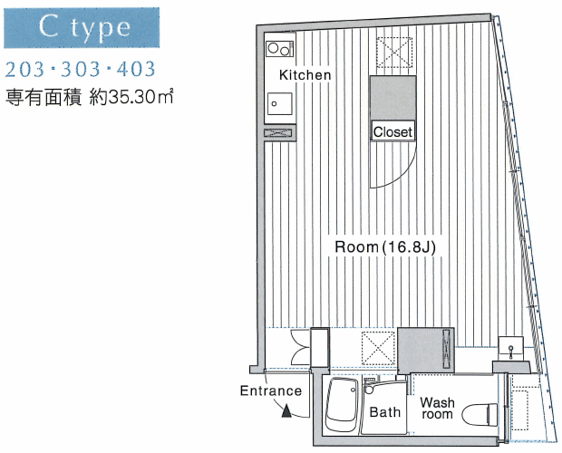 Cタイプ　間取り図