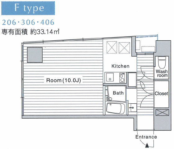 Fタイプ　間取り図