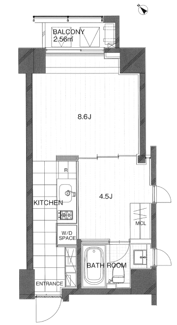 Bタイプ　間取り図