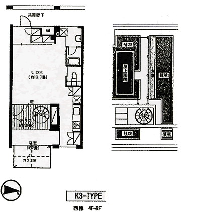 K3タイプ　間取り図