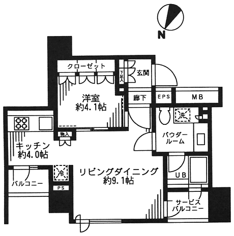 Aタイプ間取り図