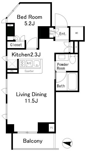 Aタイプ間取り図