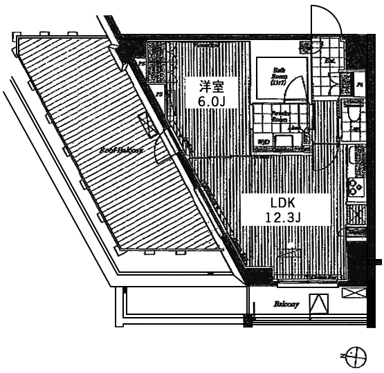 Oタイプ間取り図