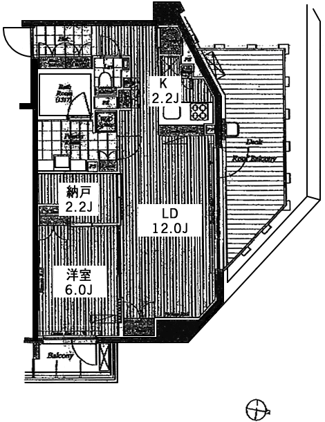 Pタイプ間取り図