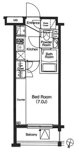 B2タイプ間取り図2