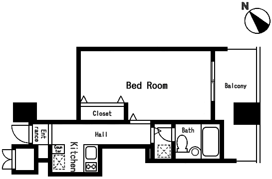 B2タイプ　間取り図