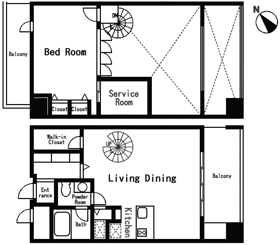 E1タイプ　間取り図