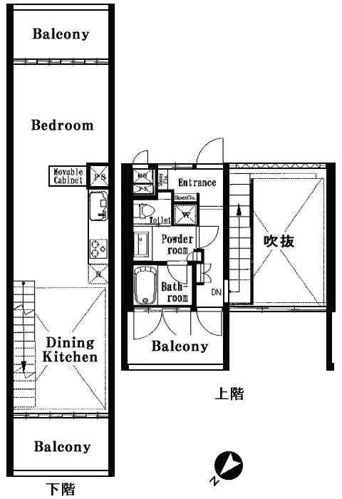 C1Sタイプ　間取り図