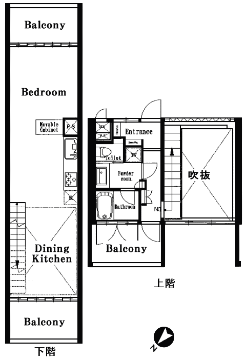 CSタイプ　間取り図