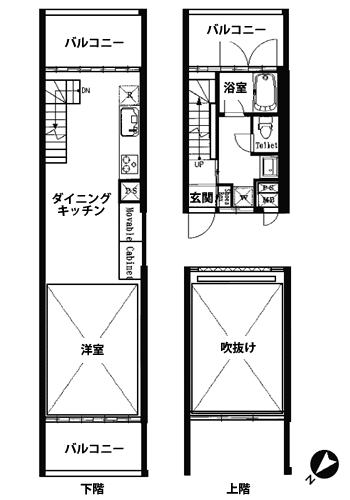 B1Sタイプ　間取り図